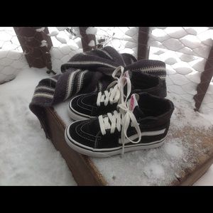 Vans Sk8 HI youth size 1 skate shoe